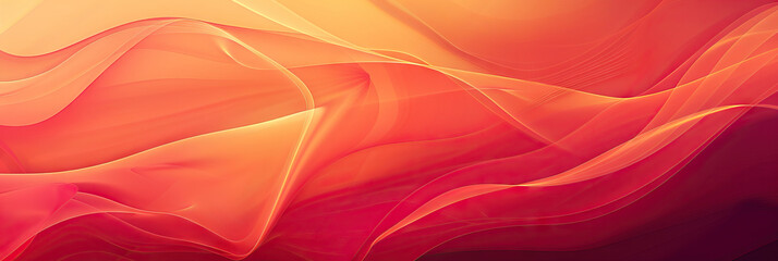 Obraz premium Warm Wave: An inviting abstract background of warm hues, ideal for restaurants, coffee shops, or any hospitality business.