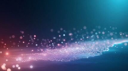 Abstract Blue and Pink Glitter Background.