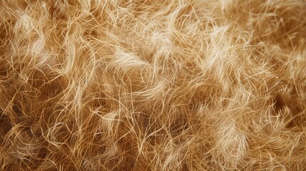 Obraz premium Soft golden fibers create a warm, inviting texture, resembling natural materials, ideal for various artistic or design projects