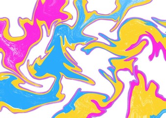 abstract liquify colorful background