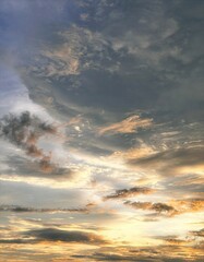 The sky after the rain