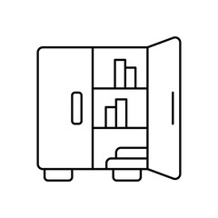 Lockers  vector icon