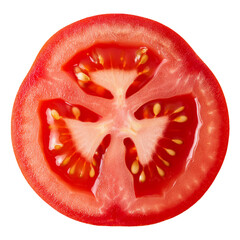 sliced tomato vegan food, AI generated