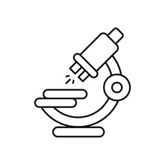 Microscope  vector icon
