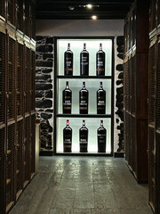 Museum. Storage of expensive wine. Funchal. Madeira. Portugal.