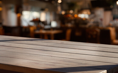 light from window on empty minimalistic background. empty tabletop for your product