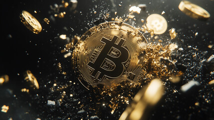 Bitcoin als Sympol für Investment in Kryptowährung

