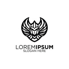 valkyrie logo design 