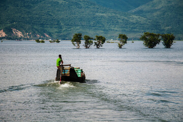 Water carves its own path