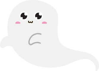 cute ghost character halloween