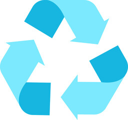 Recycling symbol Transparent Background