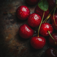 Fresh Picked Cherries