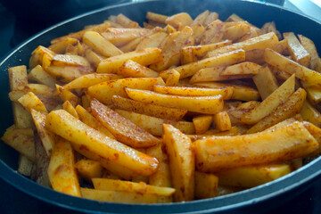 Crispy Seasoned French Fries - Perfect Side Dish or Snack for Casual Dining and Snack Lovers