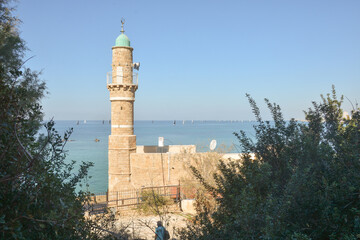 The city of Jaffa.
