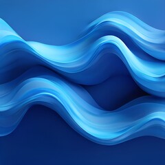 Obraz premium abstract-modern-wavy-technology-background-in-blue 