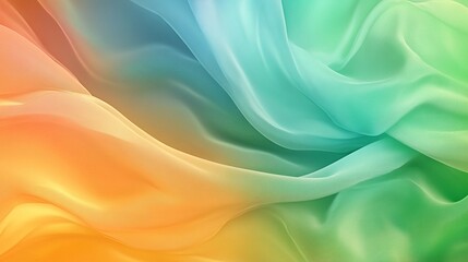 Obraz premium Colorful Green Tone Gradient Rainbow Overlay Background