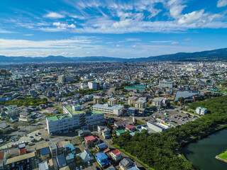 Fototapeta premium 【北海道】五稜郭タワーから見た函館市内