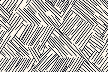 Fototapeta premium Slim lines texture. Parallel and intersecting lines abstract pattern. Abstract textured effect.