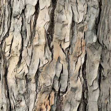 Detailed willow tree bark texture with complex natural patterns