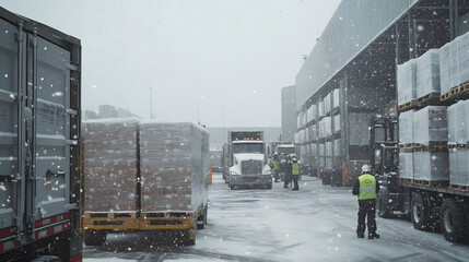 Operating Logistics Despite Snowy Conditions