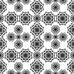 Indonesian Floral Batik Pattern