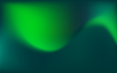 Glowing modern Green mesh gradient background