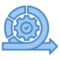 Agile Development Icon Element For Design