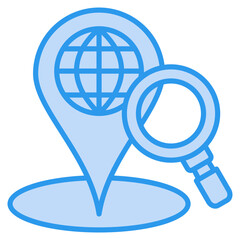 Local Seo Icon For Design Elements