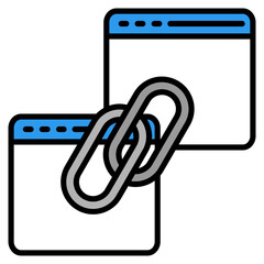 Backlink Icon For Design Elements