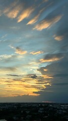 My sunset in the year 