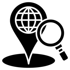 Local Seo Icon For Design Elements