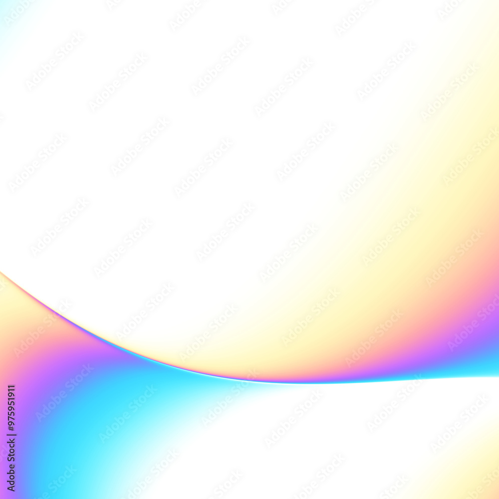 Poster A stunning and vibrant gradient abstract background featuring smooth and flowing curves for artistic designs