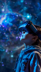 Virtual Reality Space Exploration: Youth Engaging in XR Simulations of Galaxies and Planets