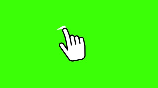 hand swap swipe animated swap swipe right swipe up down right left green screen 4k looping animated hand icon scroll swab