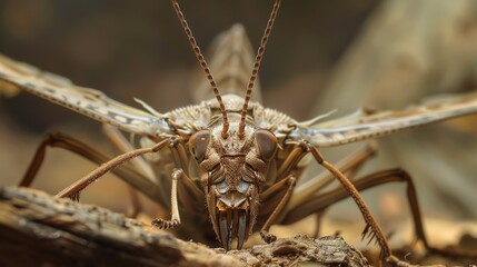 Dobsonfly close up wallpaper