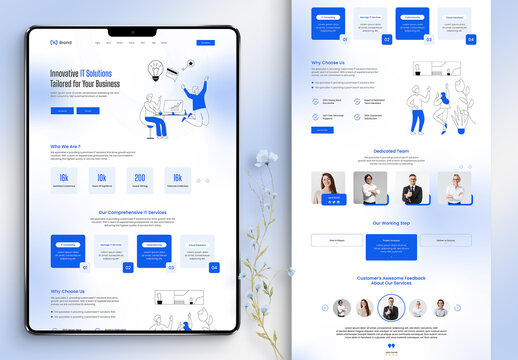 IT Solutions Multipurpose Website Template