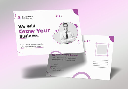 Corporate Post Card Template