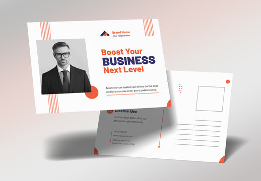 Design Unique Post Card Template