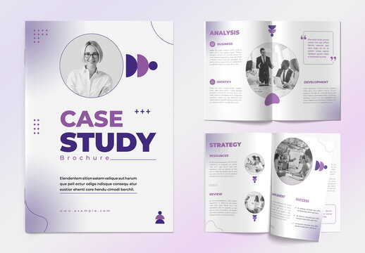 Modern Case Study Brochure Template