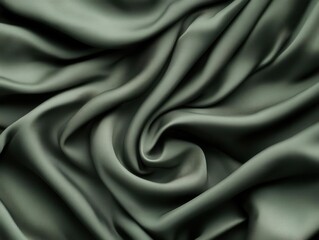 Obraz premium Soft, muted fabric gently falling into folds, creating a serene aesthetic, [soft , muted , fabric], [calm texture],