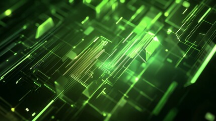 Obraz premium futuristic green background for ads