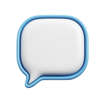 speech bubble isolated on white or transparent png