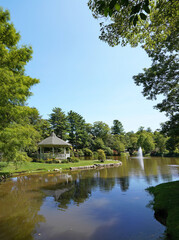 Obraz premium Broyhill Park in Blowing Rock North Carolina