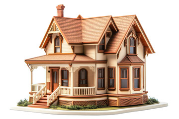 Beautiful vintage house with a charming facade, perfect for showcasing architectural design and home culture.