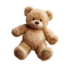 Obraz premium Cute and cuddly teddy bear with soft fur, perfect for gifts, decor, or children's playtime.