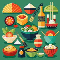 food icons set