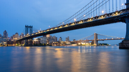 Naklejka premium Manhattan Bridge