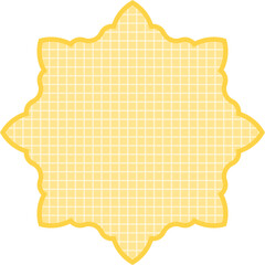 Retro frame border illustration