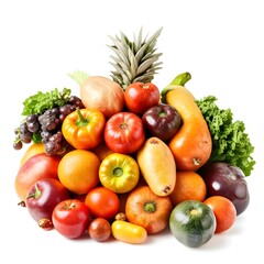 collection of fruits and vegetables