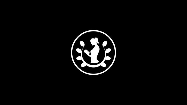 silhouette beauty girl sport logo design icon,barbel and woman fitness logo icon,girl icon,woman icon..